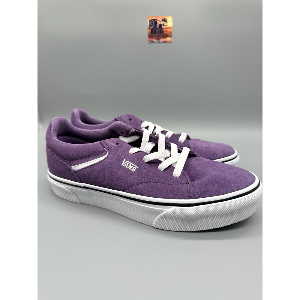 Vans Seldan Platform Grape Jam Purple Suede Kids Youth Size 6 NIB
